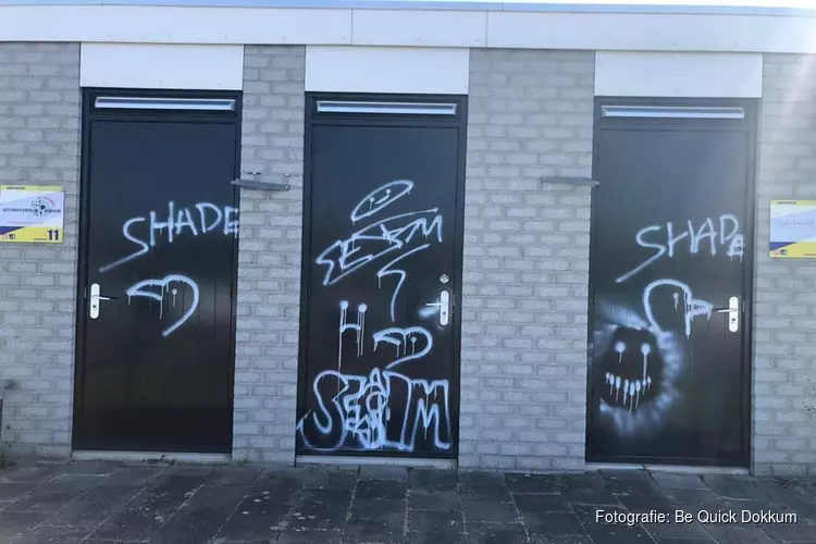 Graffitispuiters houden huis bij Be Quick Dokkum