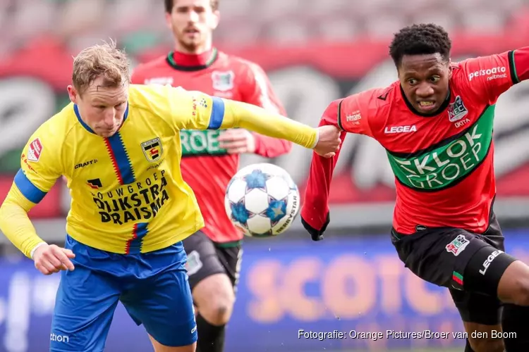 SC Cambuur blijft in Nijmegen op 0-0 steken en ziet Almere City FC naast zich komen