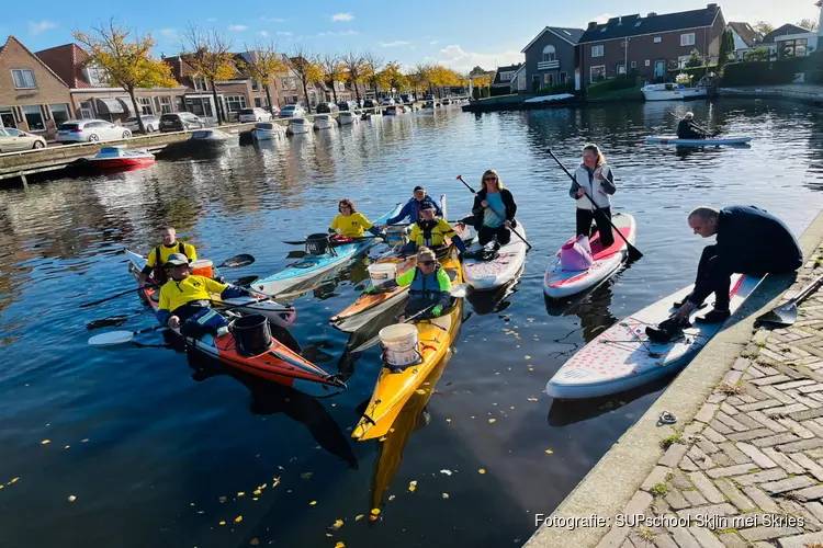 Ruim 800 kilometer aan Friese wateren en oevers opgeruimd tijdens Skjin Wetter