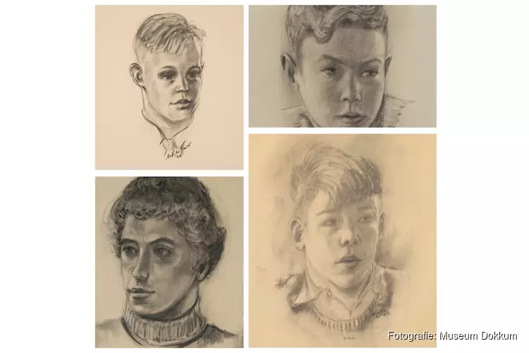 Museum Dokkum voegt portretten Wiebe de Schiffart toe aan collectie