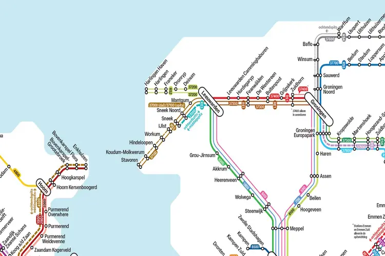 Negen dagen werkzaamheden aan het spoor in Fryslân