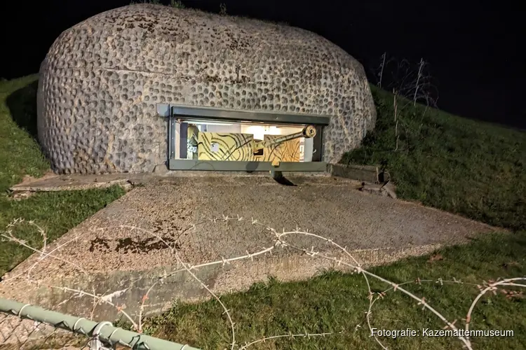 Zonder licht geen licht, een nachtelijke reis door het Kazemattenmuseum